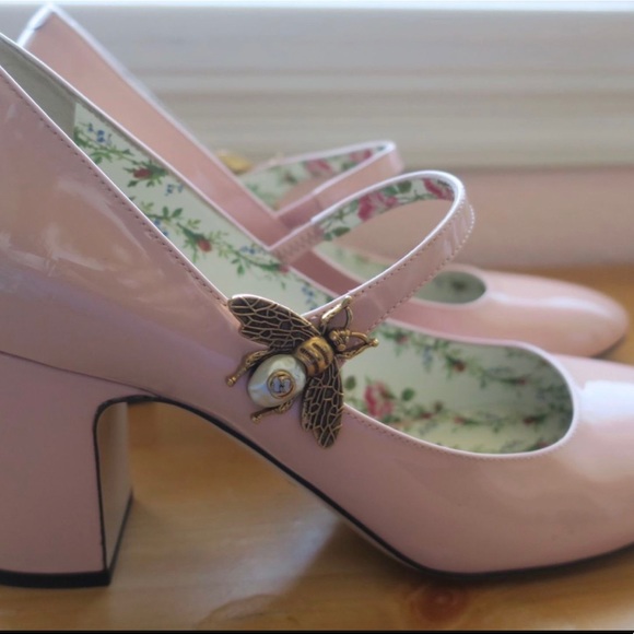 Pink Gucci Heels - Picture 1 of 10